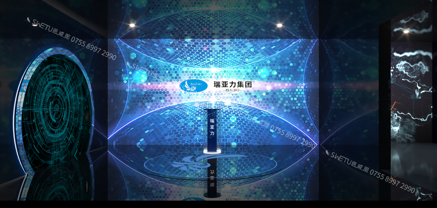 干細(xì)胞科普長廊設(shè)計(jì)—思威圖數(shù)字IVD體外診斷企業(yè)沉浸式數(shù)字展廳的設(shè)計(jì)思路