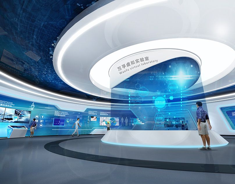 干細(xì)胞科普展館設(shè)計(jì)需注重空間層次感的營(yíng)造，更立體、生動(dòng)和有趣-思威圖數(shù)字